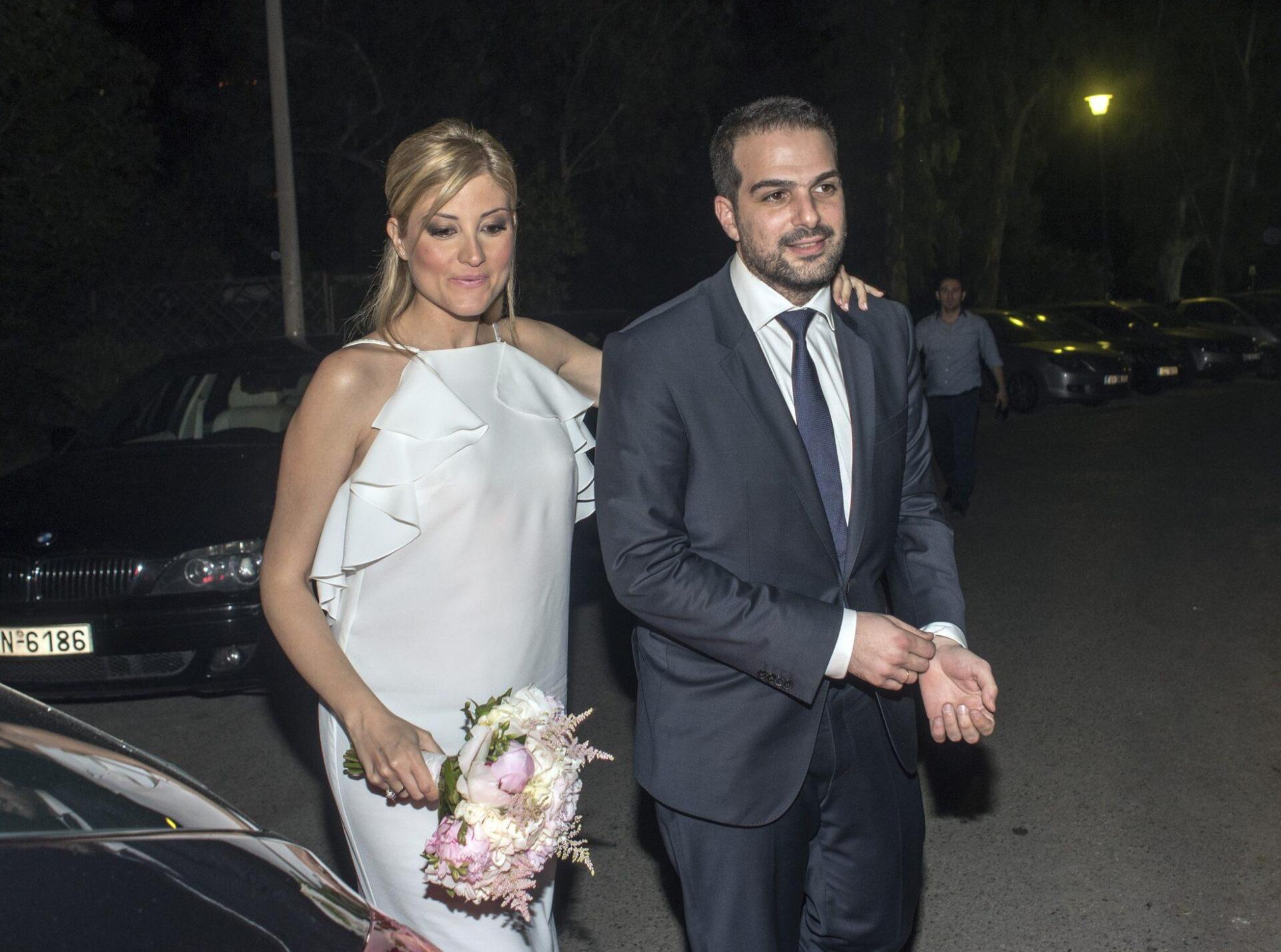 Παντρεύτηκαν εχθές το απόγευμα Σακελλαρίδης-Τζίμα