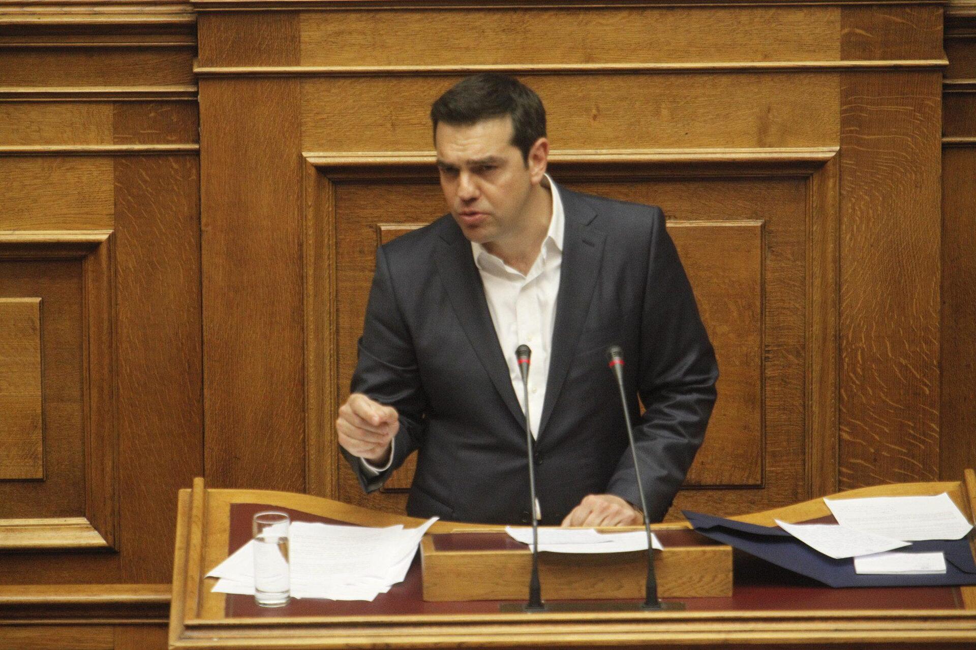 Τσίπρας: Πάρτε το απόφαση στα έδρανα αυτά θα κάθεστε ως το Σεπτέμβριο του 2019