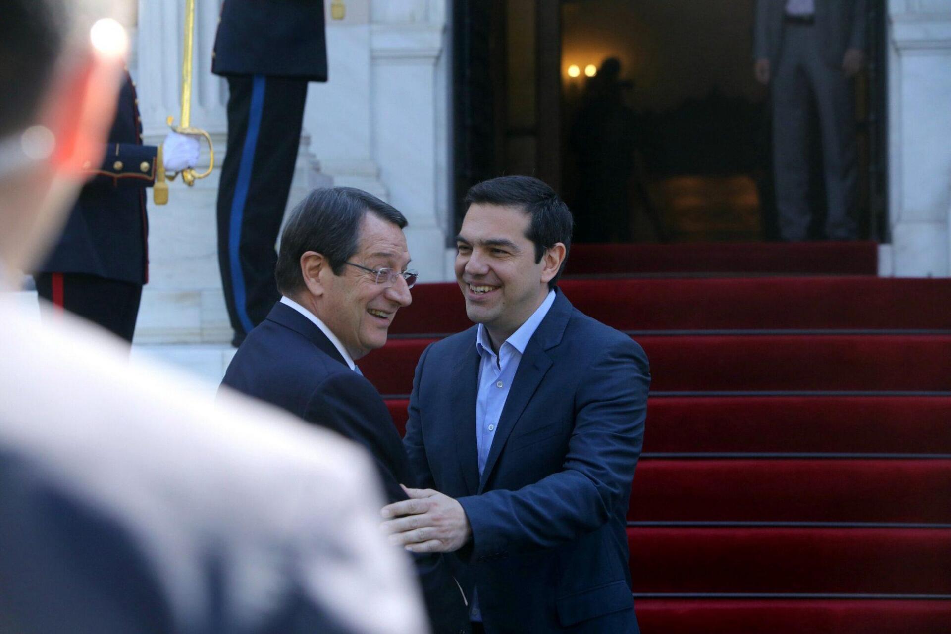 Συναντήσεις Παυλόπουλου – Τσίπρα με Αναστασιάδη