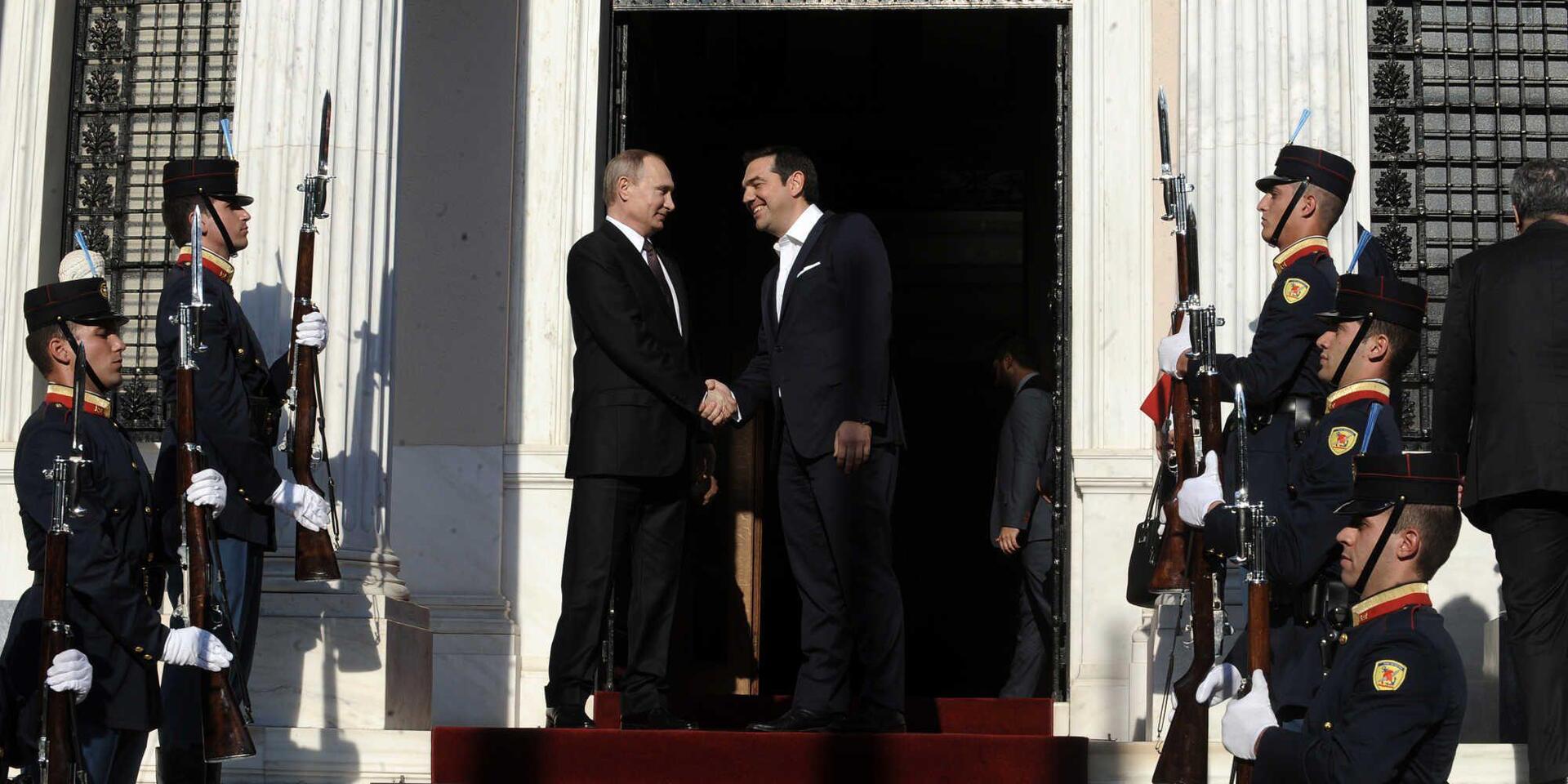 Ο Πούτιν στο Μαξίμου: Στρατηγικής σημασίας η ανάπτυξη των ελληνορωσικών σχέσεων