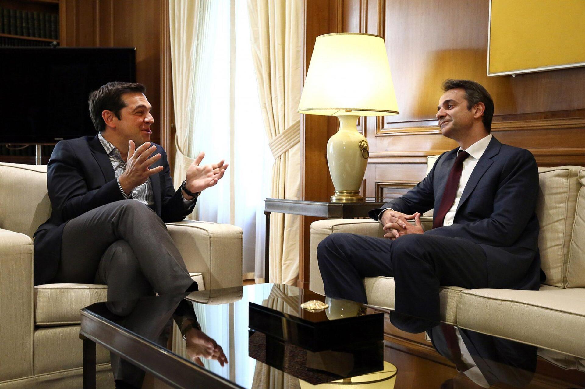 «Όχι» από Μητσοτάκη, Γεννηματά, Κουτσούμπα στον Τσίπρα για τον εκλογικό νόμο