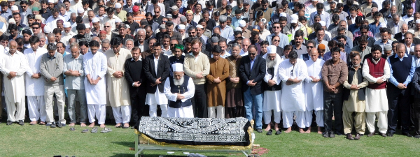 Dr Muhammad Ali Shah Funeral -2