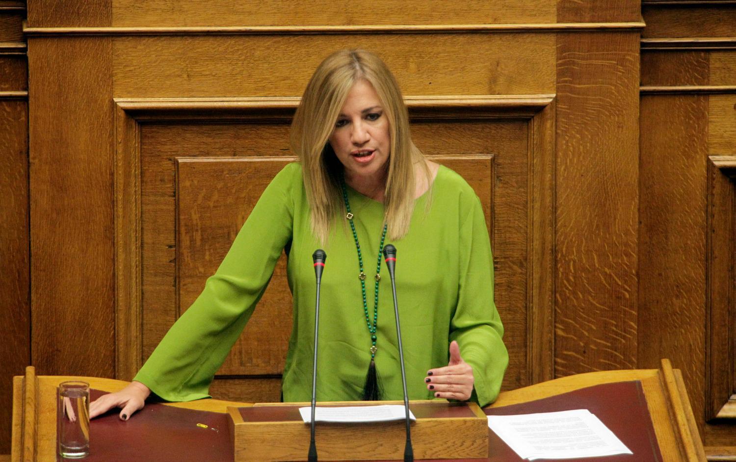 Γεννηματά: Δεν θα διεκδικήσω την ηγεσία του ΚΙΝΑΛ - Προέχει η υγεία μου