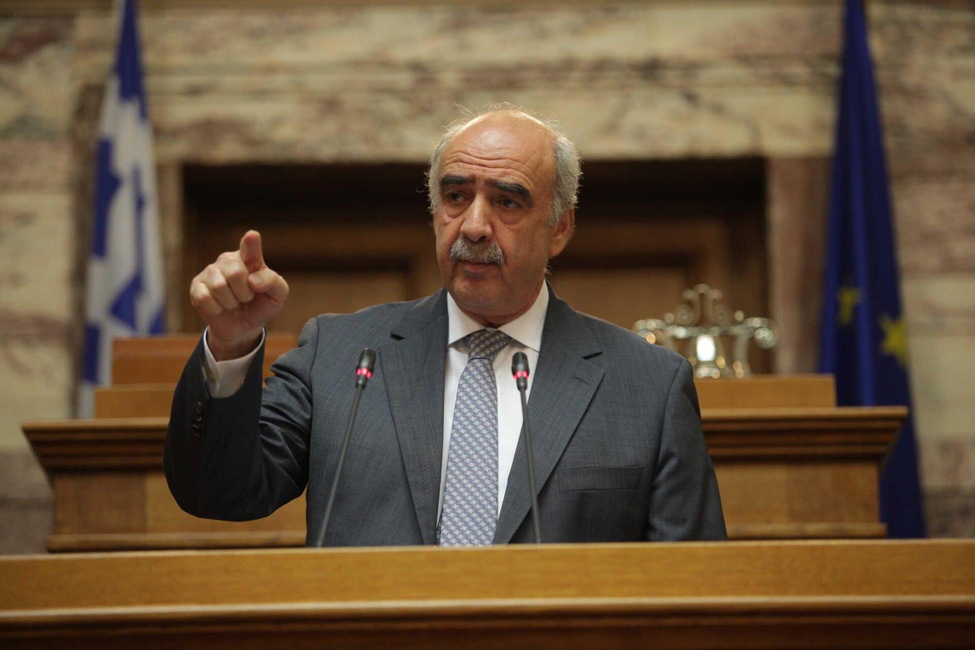 Μεϊμαράκης: Το σύνθημα φύγετε δεν είναι λύση, γιατί η χώρα θα σέρνεται και ο Τσίπρας θα μένει