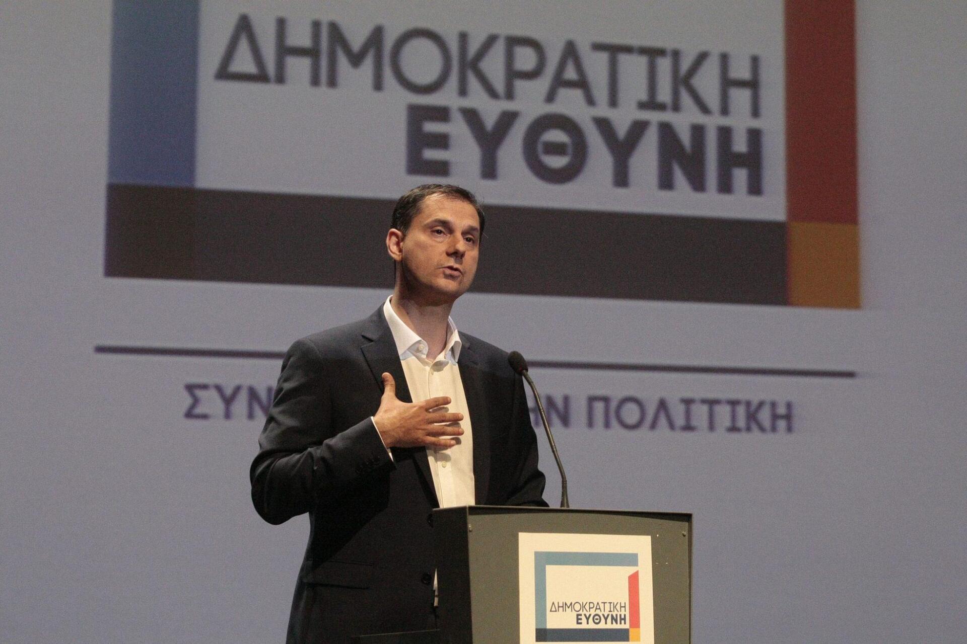 Ο Χάρης Θεοχάρης παρουσίασε την «Δημοκρατική Ευθύνη»