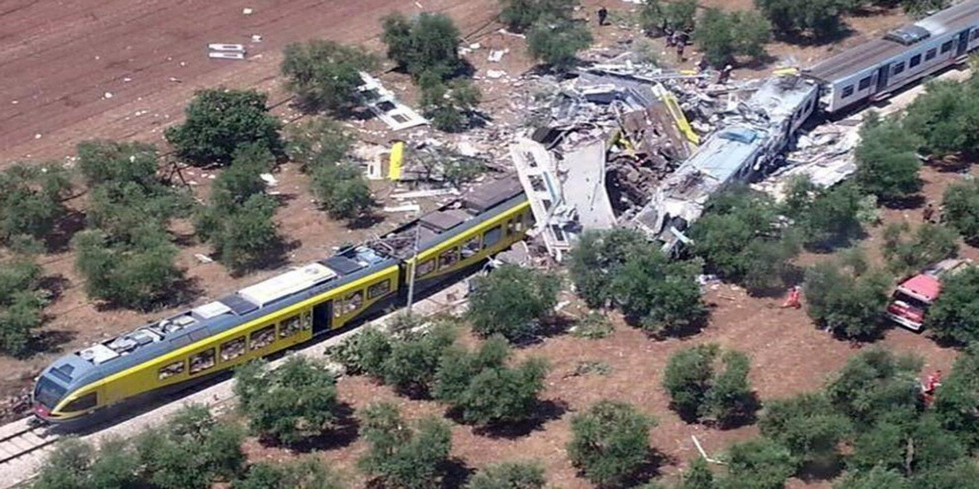 Ιταλία: 20 νεκροί και 34 τραυματίες από σύγκρουση τρένων στο Μπάρι