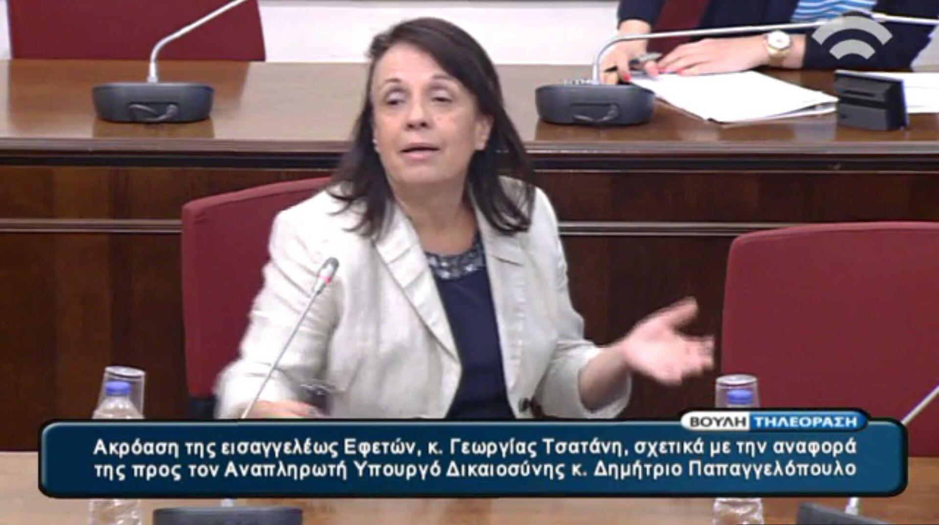 Μήνυση σε βάρος λειτουργών της Κυπριακής Δημοκρατίας κατέθεσε η Τσατάνη