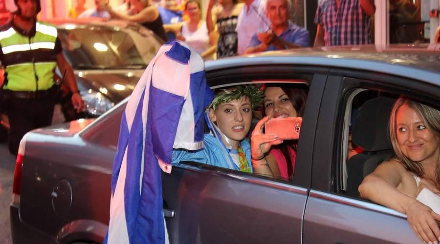 Με χαρά και υπερηφάνεια υποδέχθηκαν την Άννα Κορακάκη στη Δράμα [εικόνες&βίντεο]