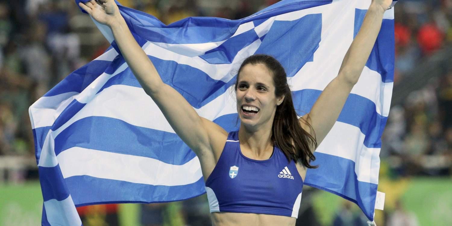 Χρυσή η Κατερίνα Στεφανίδη – «Πέταξε» στα 4,85 μ.