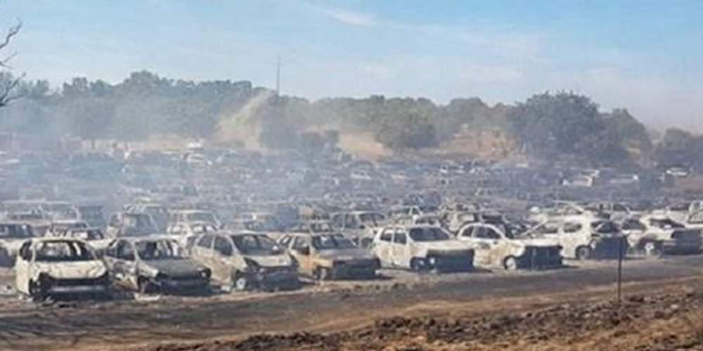 «Στάχτη» 422 αυτοκίνητα κατά την διάρκεια φεστβάλ στην Πορτογαλία [βίντεο]