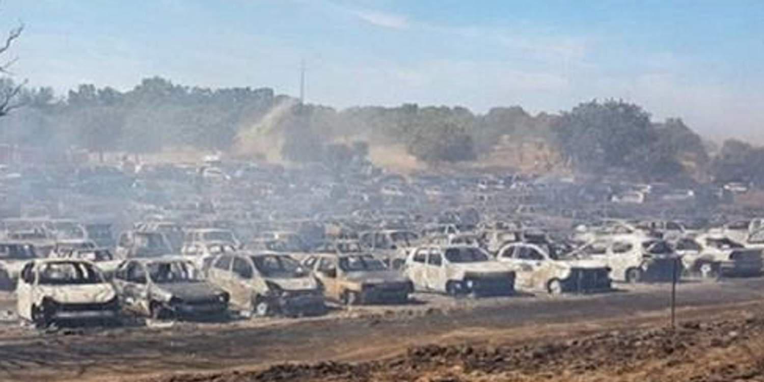 «Στάχτη» 422 αυτοκίνητα κατά την διάρκεια φεστβάλ στην Πορτογαλία [βίντεο]