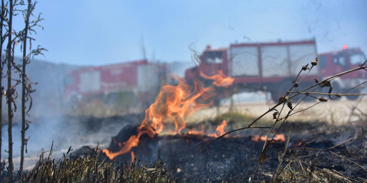 Μάχη με τις φλόγες στη Ζάκυνθο