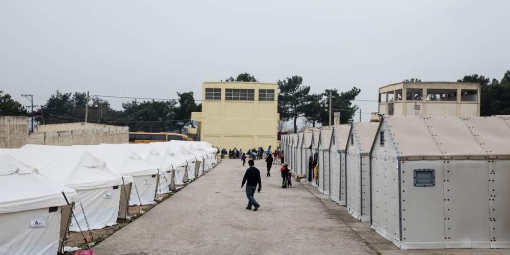 Διαμαρτυρία προσφύγων για τις συνθήκες διαβίωσης στο Κιλκίς