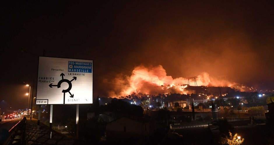 Φόβοι για αναζωπύρωση των πυρκαγιών στη νότια Γαλλία