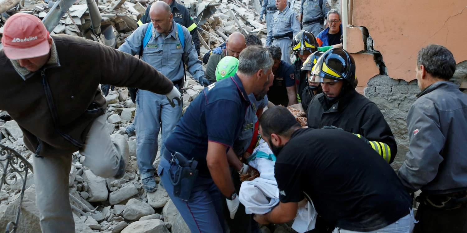 Νεκροί και τραυματίες από τον φονικό σεισμό των 6,2 Ρίχτερ στην κεντρική Ιταλία