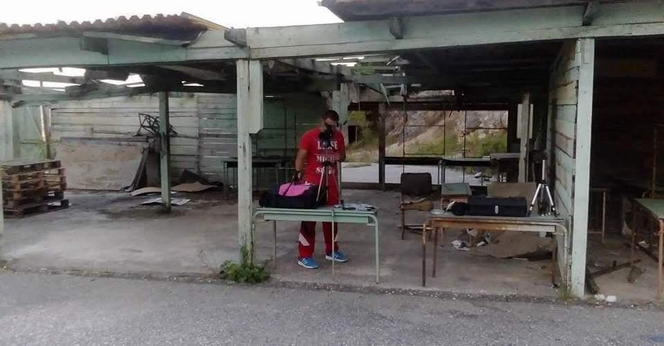 Κατεδάφισαν την παράγκα που προπονούνταν η Άννα Κορακάκη, ανήμερα του τελικού [εικόνες]