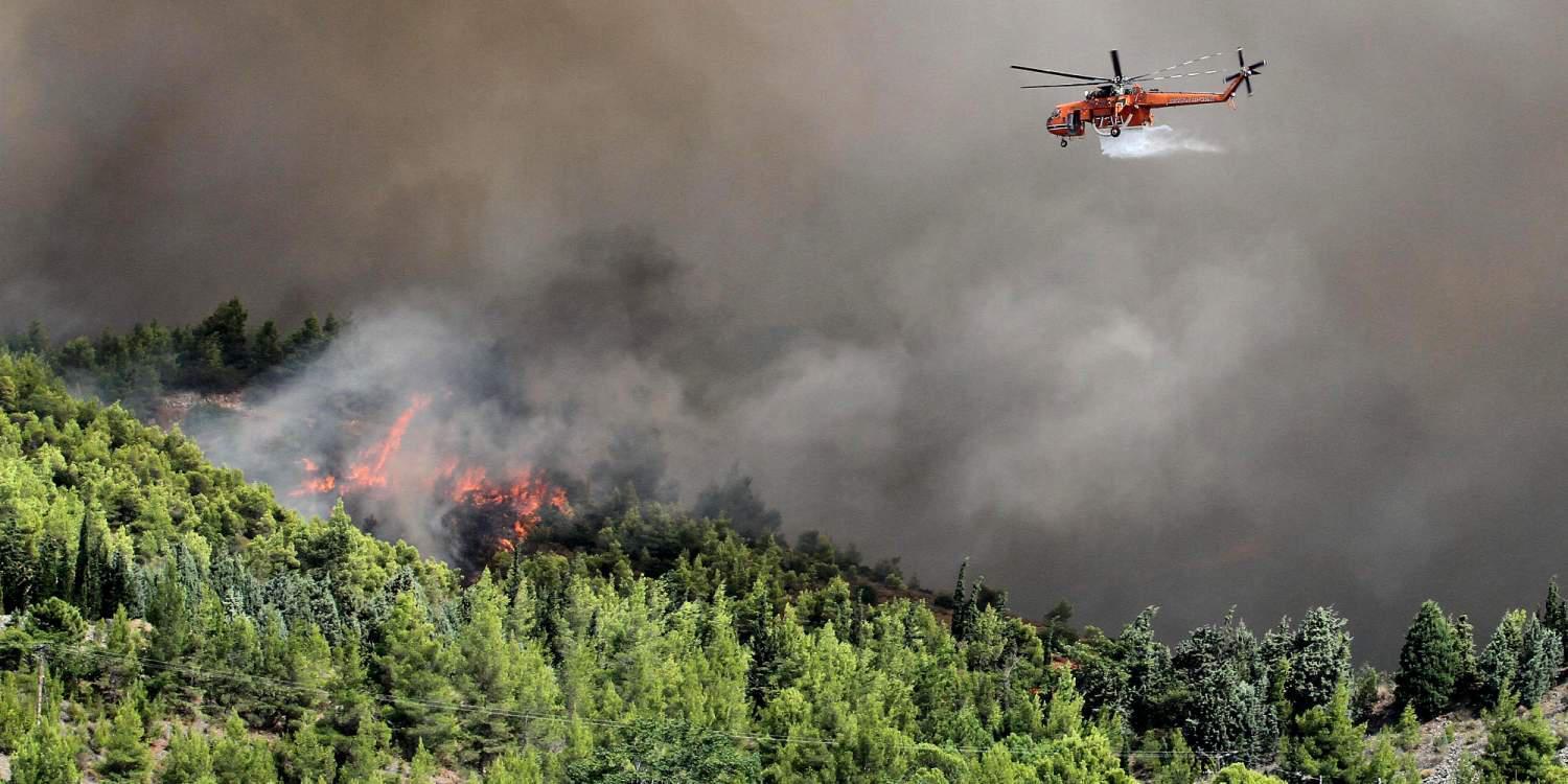 Υπό έλεγχο τέθηκε η πυρκαγιά που ξέσπασε στις Βασιλιές Ηρακλείου