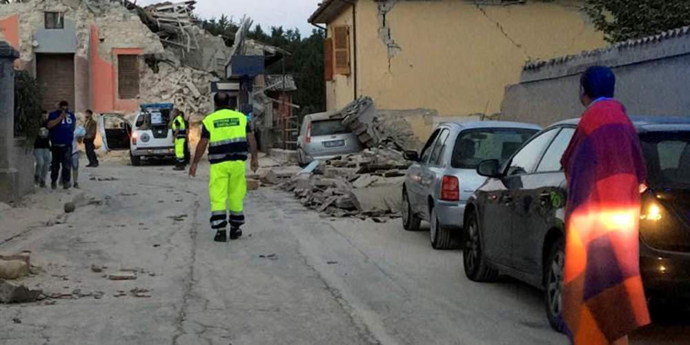 Τουλάχιστον έξι νεκροί από τον ισχυρό σεισμό 6,2 Ρίχτερ στην Ιταλία