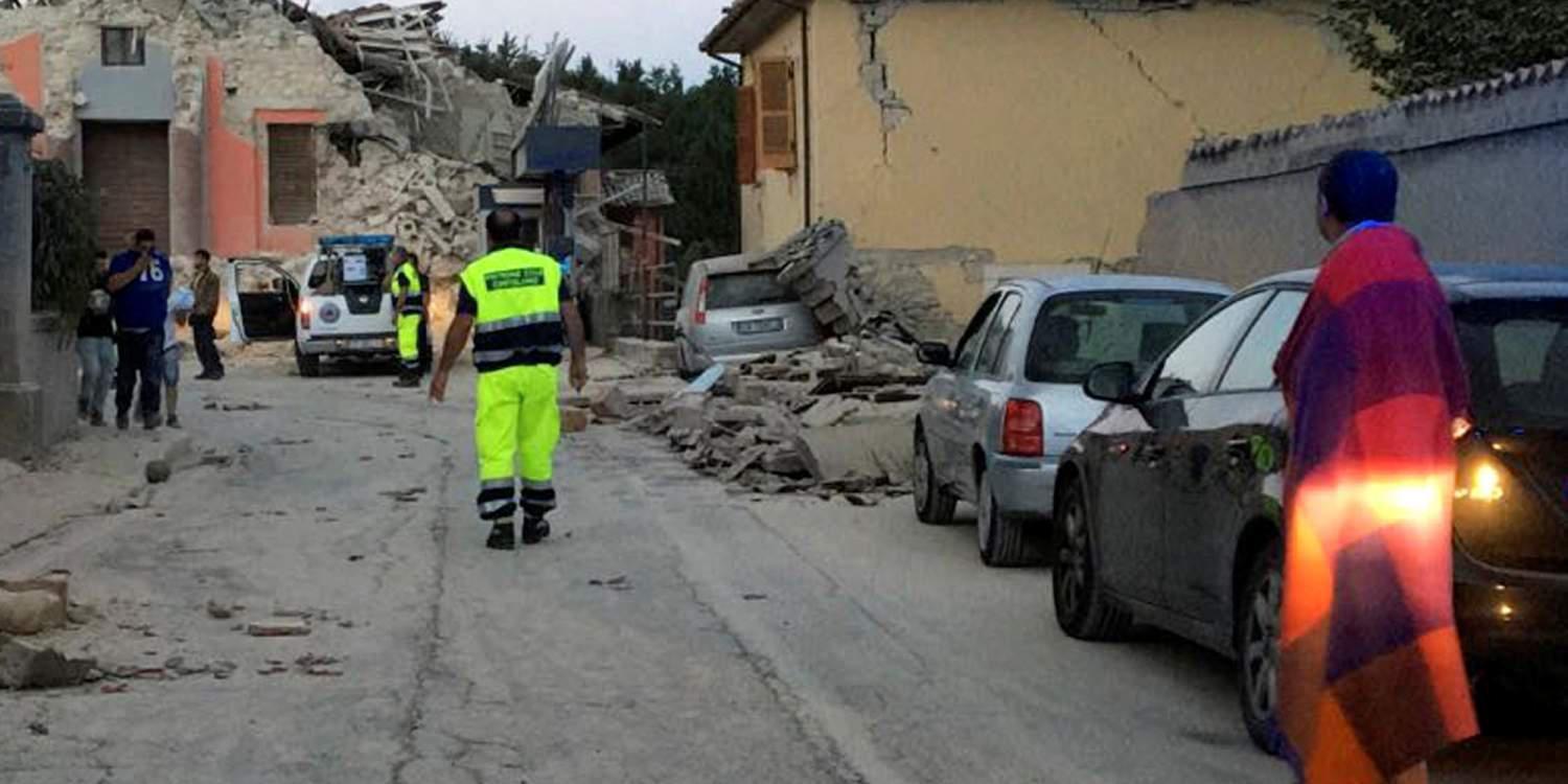 Τουλάχιστον έξι νεκροί από τον ισχυρό σεισμό 6,2 Ρίχτερ στην Ιταλία