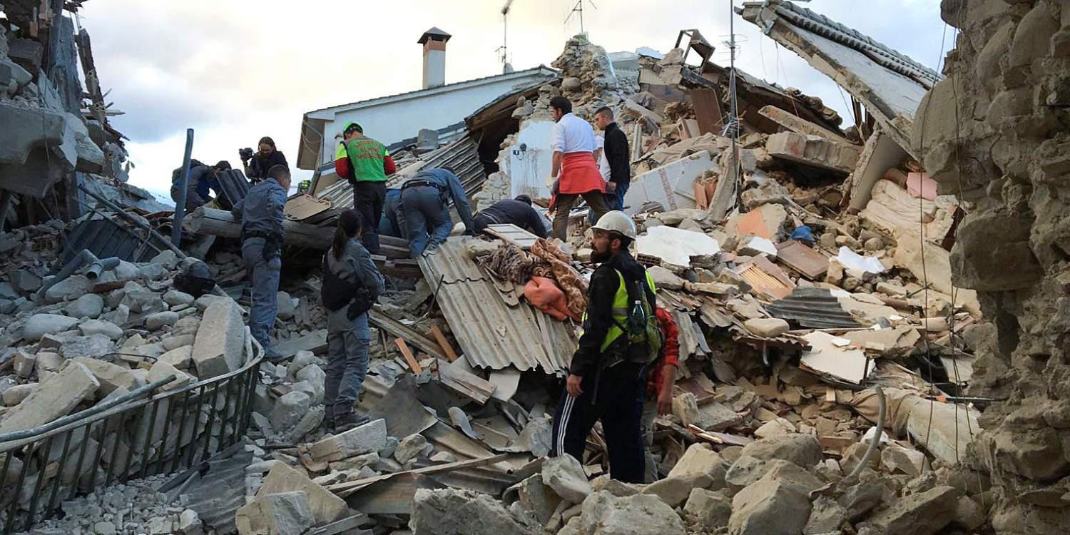 «Δεν υπάρχουν Έλληνες» μεταξύ των θυμάτων από τον σεισμό στην Ιταλία