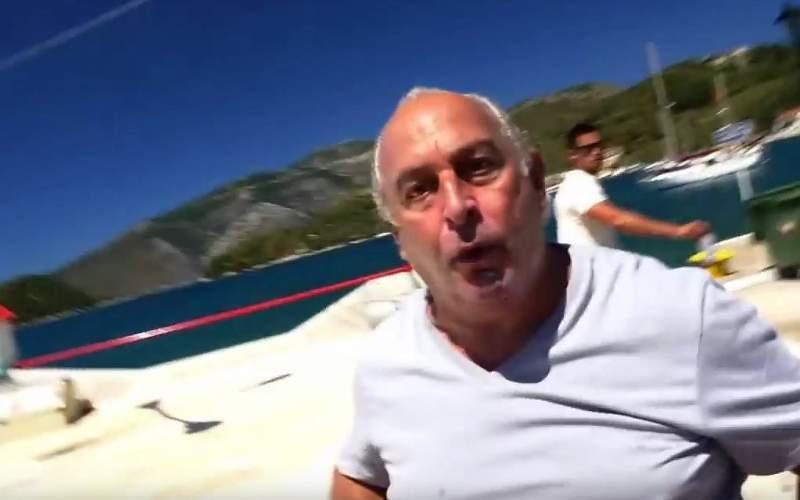 Ρεπόρτερ προκαλεί οργή Βρετανού δισεκατομμυριούχου στην Ιθάκη: «Θα σας πετάξω στη θάλασσα» [εικόνες&βίντεο]