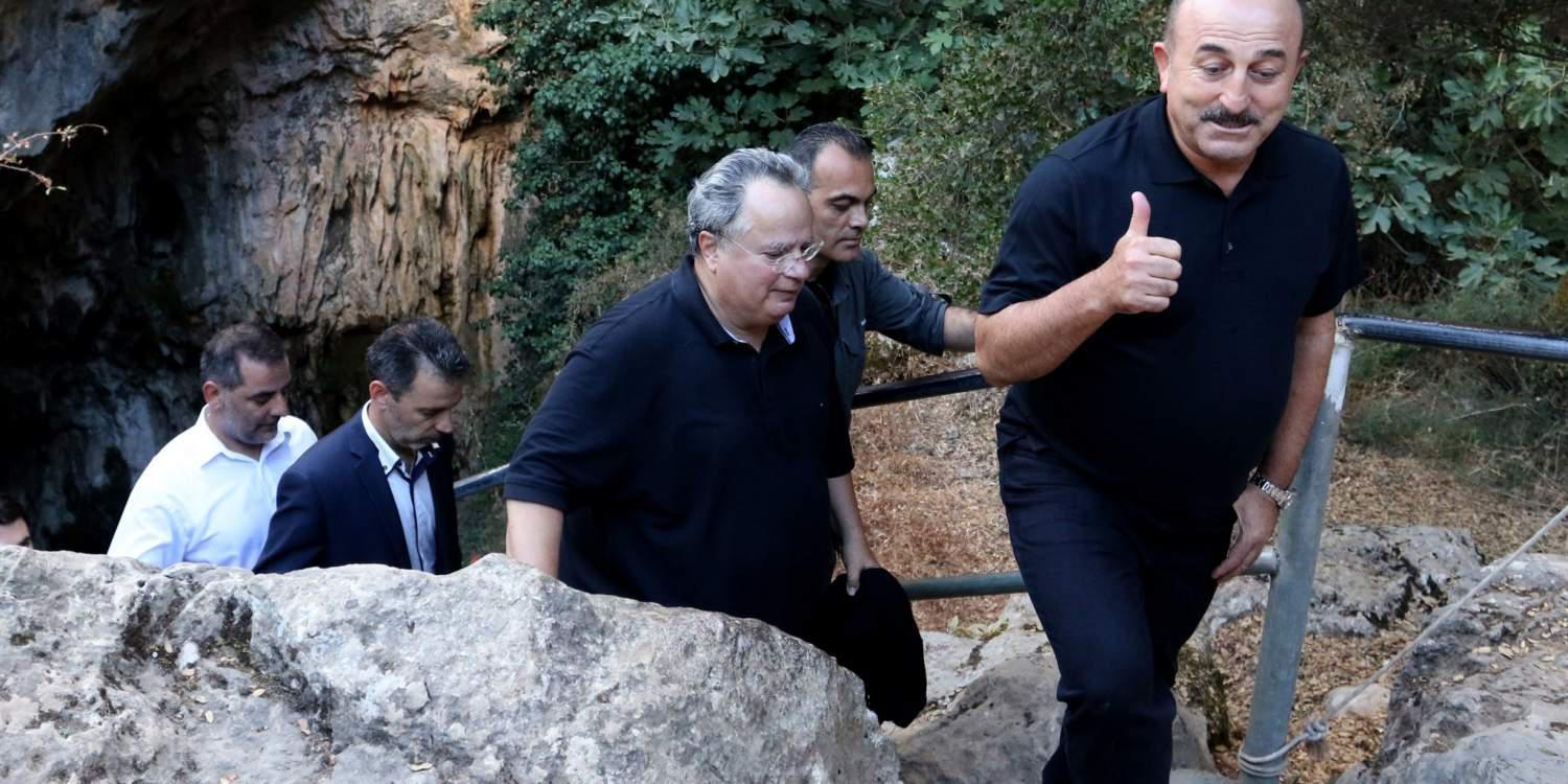 Τα… ελληνικά του Τσαβούσογλου και το «ευχαριστώ» για τη φιλοξενία στην Κρήτη [εικόνες]