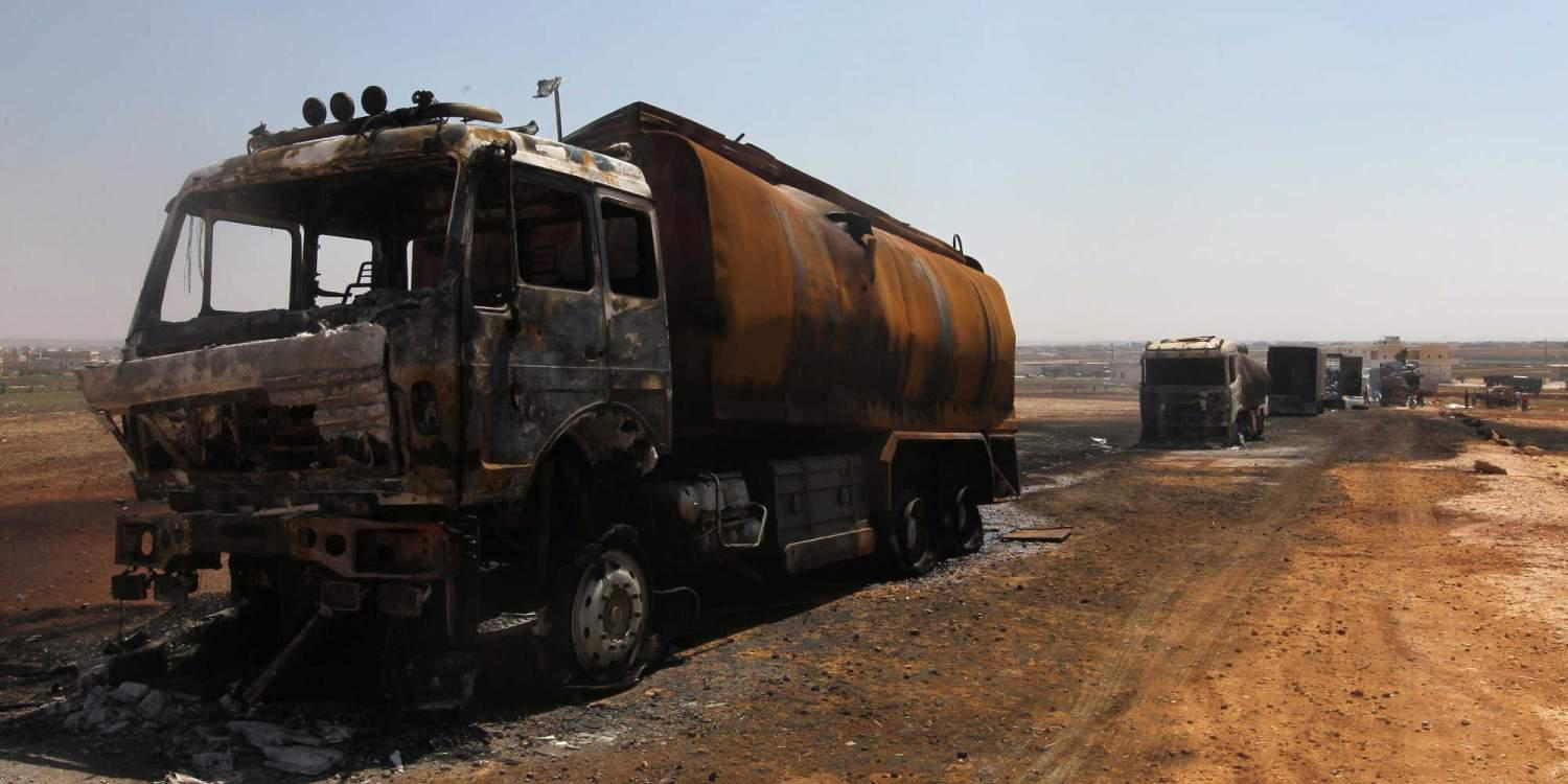 Συρία: Επτά νεκροί σε επιδρομή εναντίον φορτηγών που μετέφεραν όπλα