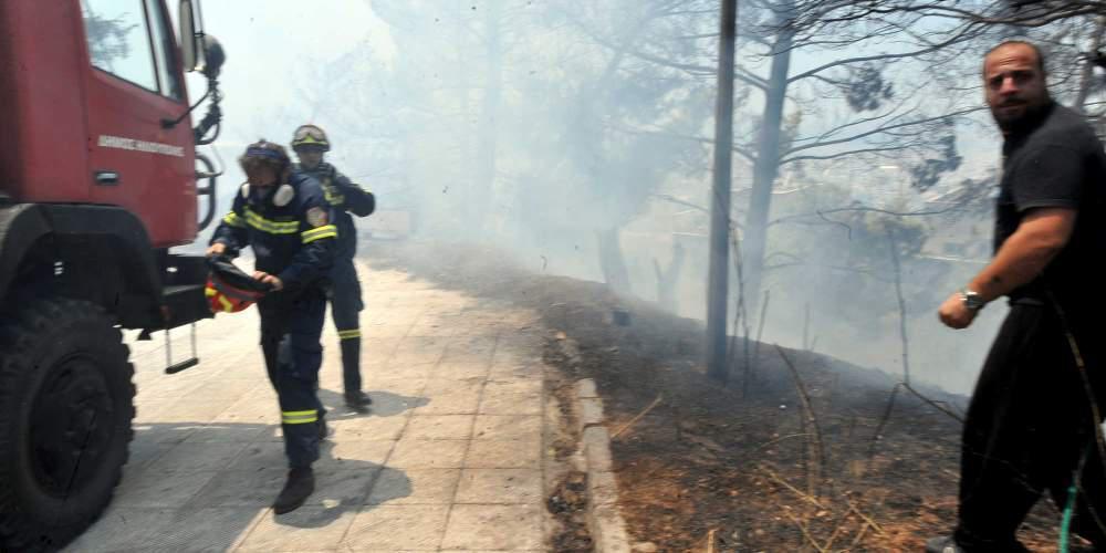 Υπό μερικό έλεγχο η πυρκαγιά σε πευκοδάσος της Κόνιτσας