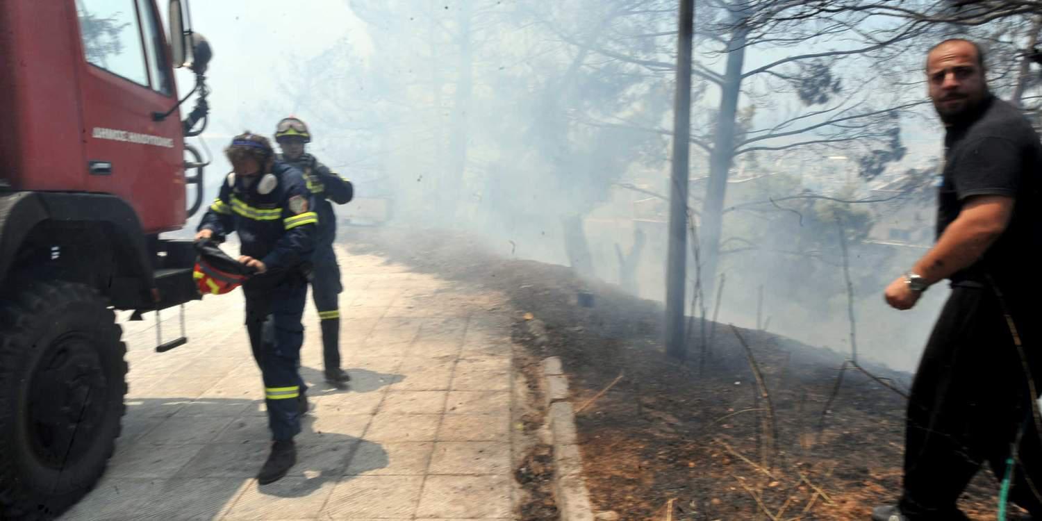 Υπό μερικό έλεγχο η πυρκαγιά σε πευκοδάσος της Κόνιτσας
