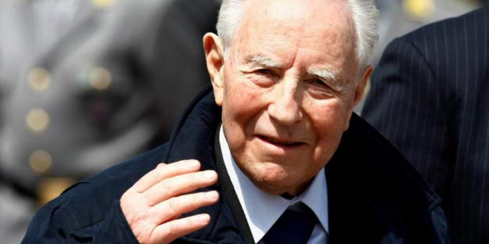 Πέθανε ο πρώην Πρόεδρος της Ιταλικής δημοκρατίας