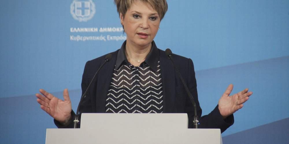 Γεροβασίλη: Έχουμε κάθε δικαίωμα να υποδεικνύουμε στα κανάλια τις ειδήσεις