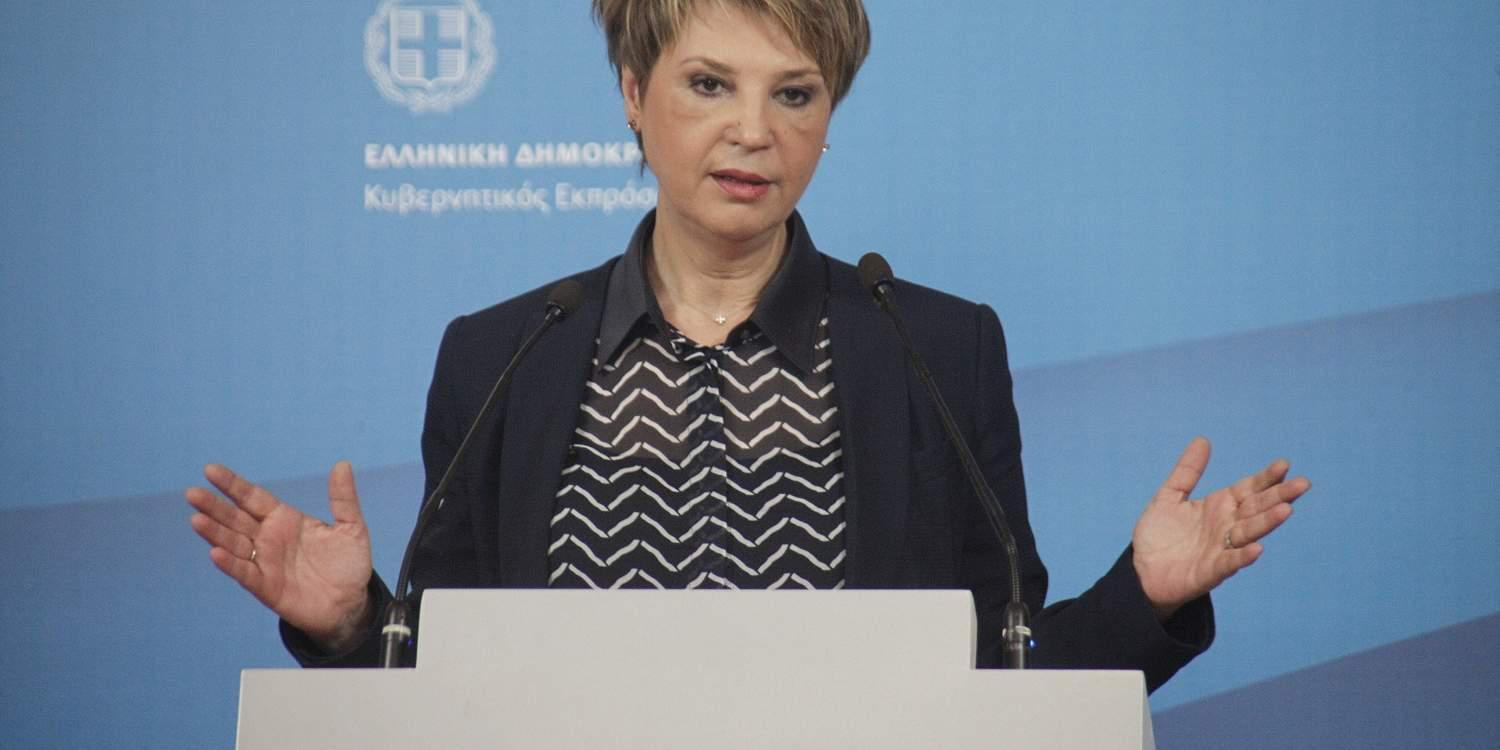 Γεροβασίλη: Η αξιολόγηση θα έκλεινε με τη μία αν λέγαμε «ναι σε όλα»
