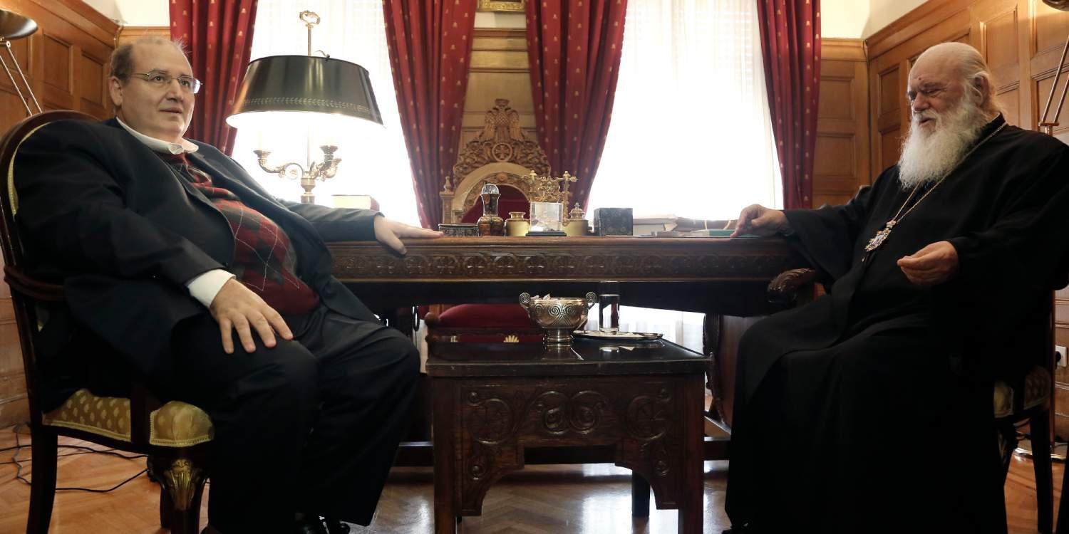 Ιερώνυμος: Nα απαντήσουν στον κ. Φίλη όσοι ήταν παρόντες στη συνάντηση