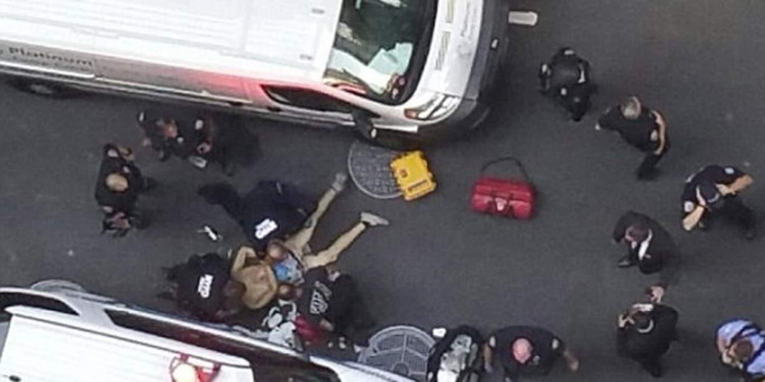 Πανικός στην Νέα Υόρκη: Αστυνομικοί πυροβόλησαν άστεγο 18 φορές! [εικόνες]