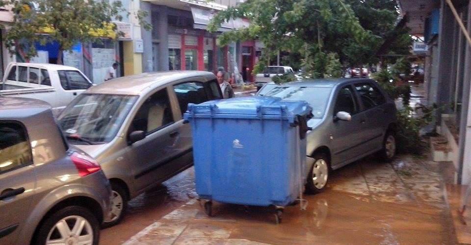 Ενας νεκρός από τις βροχοπτώσεις στην Καλαμάτα