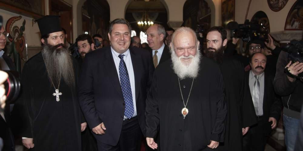 Καμμένος σε Ιερώνυμο: Δεν θα συμφωνήσουμε σε τίποτα αν δεν θέλει η Ιεραρχία