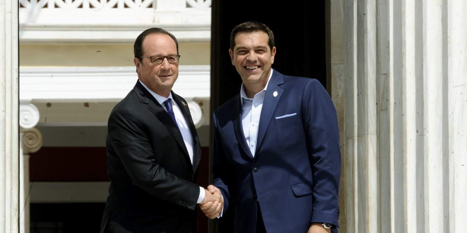 Κυπριακό, σχέσεις ΕΕ-Τουρκίας και προσφυγικό συζήτησαν Τσίπρας και Ολάντ