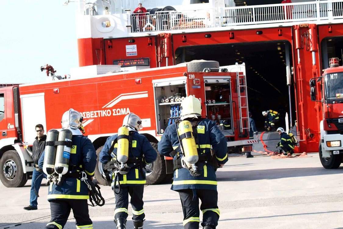 Λεωφορείο γεμάτο κόσμο πήρε φωτιά στην Μεσογείων