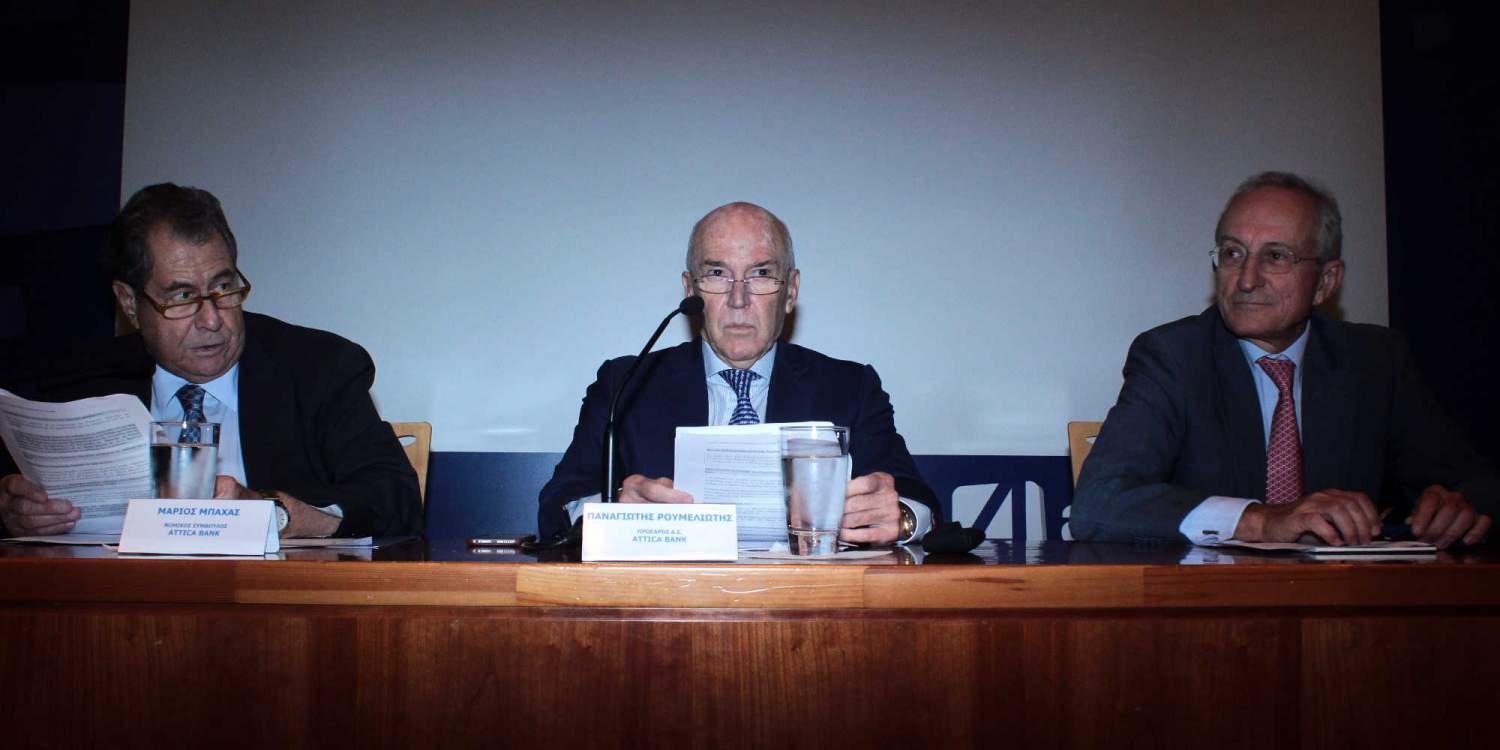 Η τράπεζα Αττικής «παγώνει» τα δάνεια στον εργολάβο και στα μίντια