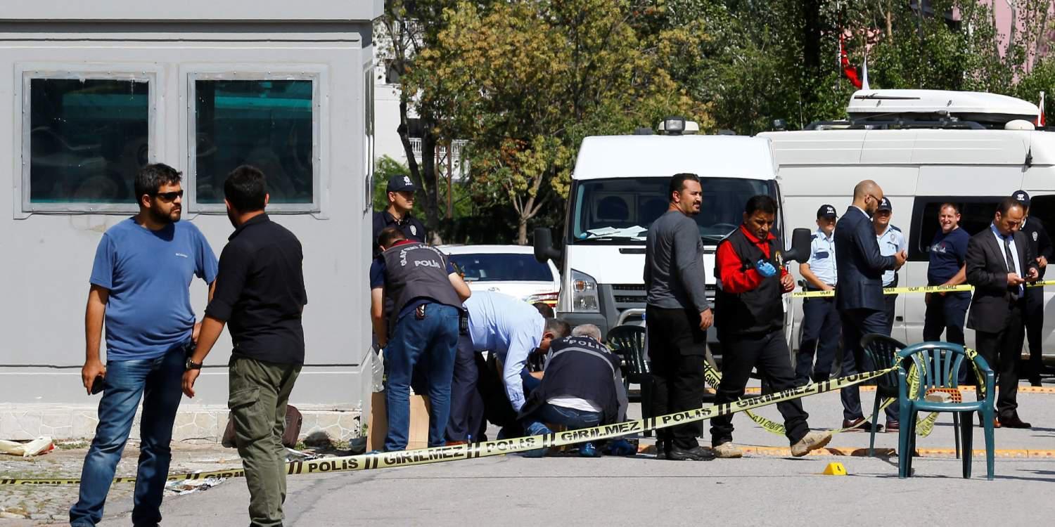 Επίθεση με έναν τραυματία στην πρεσβεία του Ισραήλ στην Αγκυρα [βιντεο]