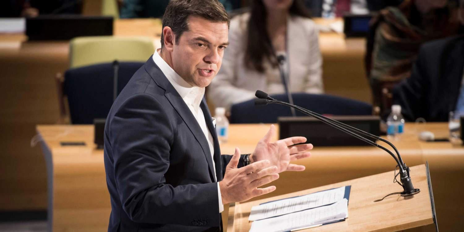 Κατήγγειλε τη λογική του ρατσισμού και της ξενοφοβίας ο Τσίπρας στην Σύνοδο Ηγετών για το Προσφυγικό
