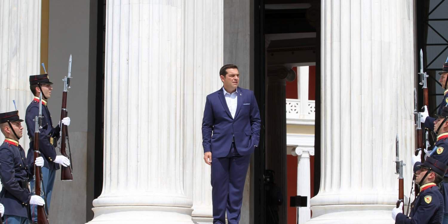 Συνάντηση Τσίπρα με τον πρόεδρο της Βουλής των Αντιπροσώπων της Κυπριακής Δημοκρατίας