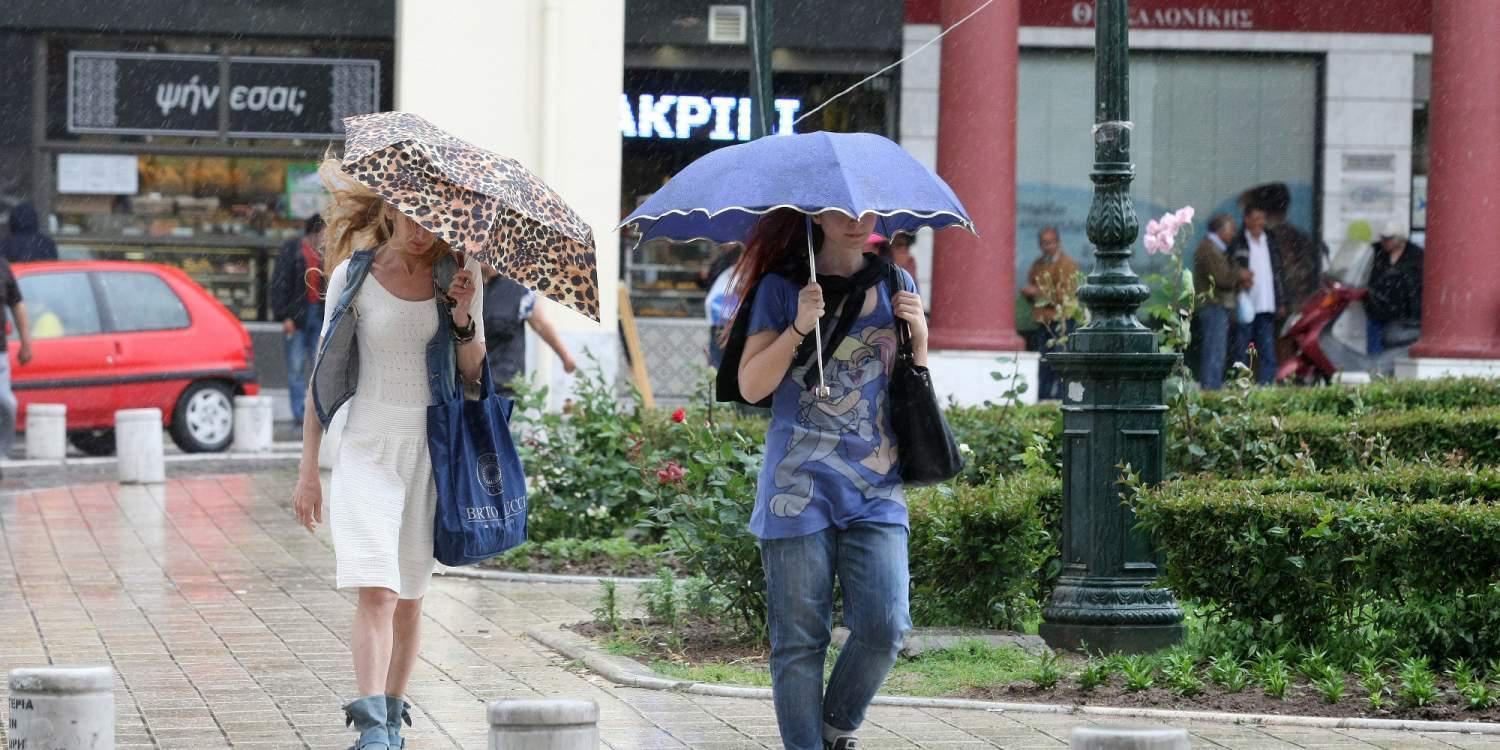 Σε 48 ώρες έπεσαν 45 κιλά νερού ανά τετραγωνικό μέτρο στην Θεσσαλονίκη