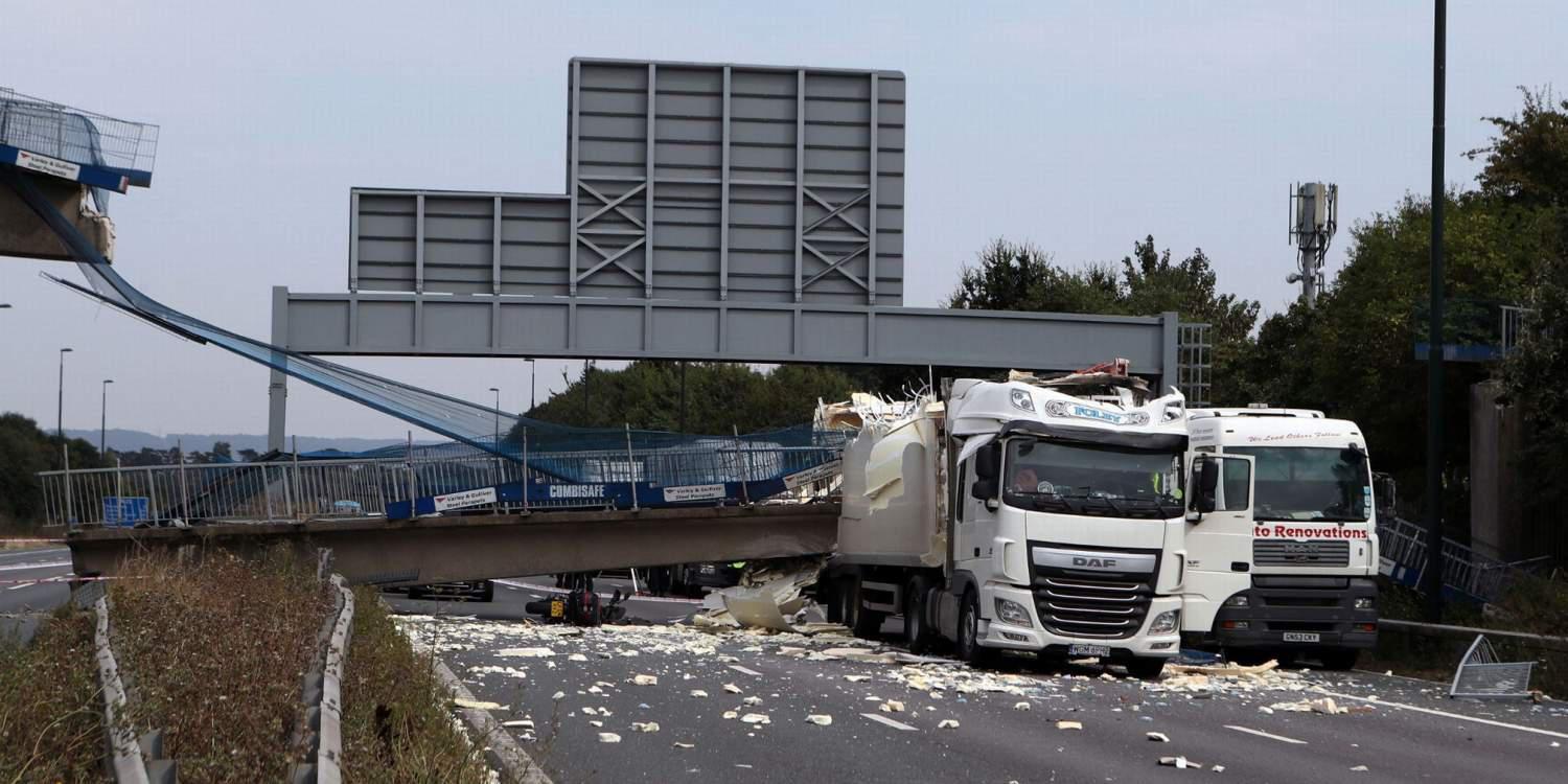 Τραγωδία στην Ιταλία: Οδηγός καταπλακώθηκε από γέφυρα [βίντεο]