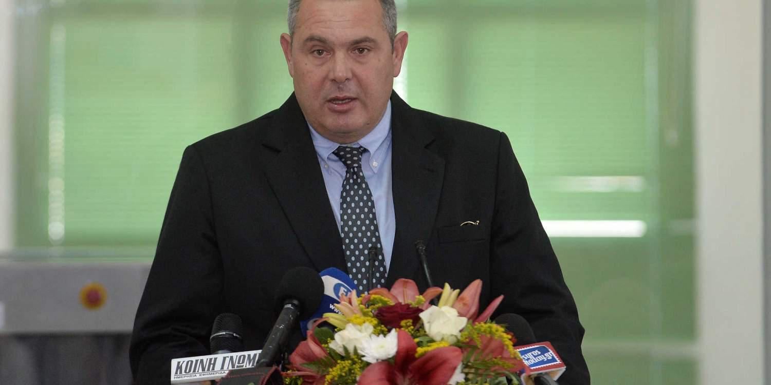 Καμμένος: Το Αιγαίο δεν έχει γκρίζες ζώνες, είναι η καρδιά της Ελλάδας
