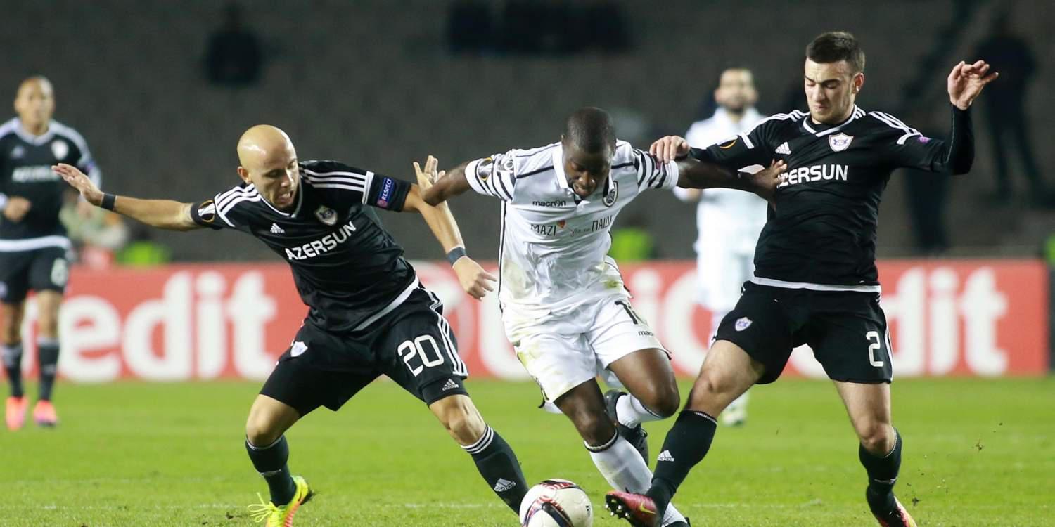 Κακός ο ΠΑΟΚ στο Μπακού γνώρισε την ήττα με 2-0 από την Καραμπάγκ