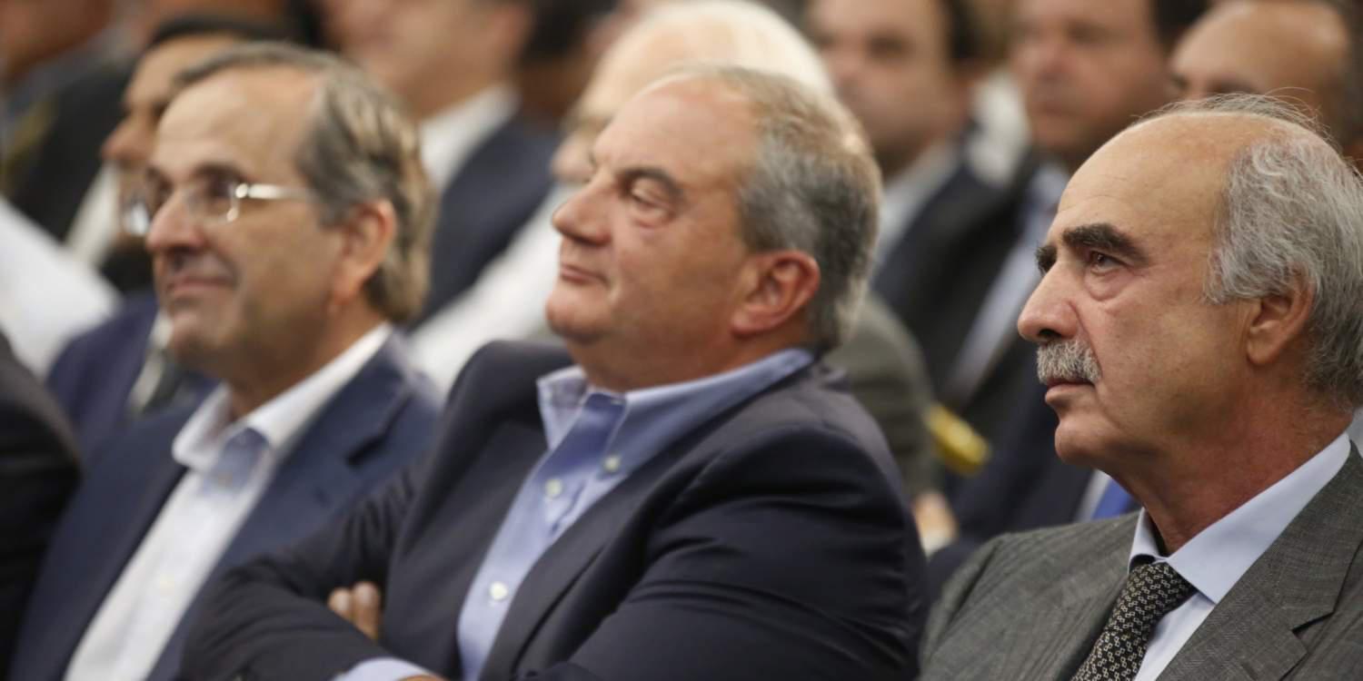 Παρών στην ΠΕ της ΝΔ ο Κώστας Καραμανλής – Τι είπε στον Σαμαρά [βίντεο]
