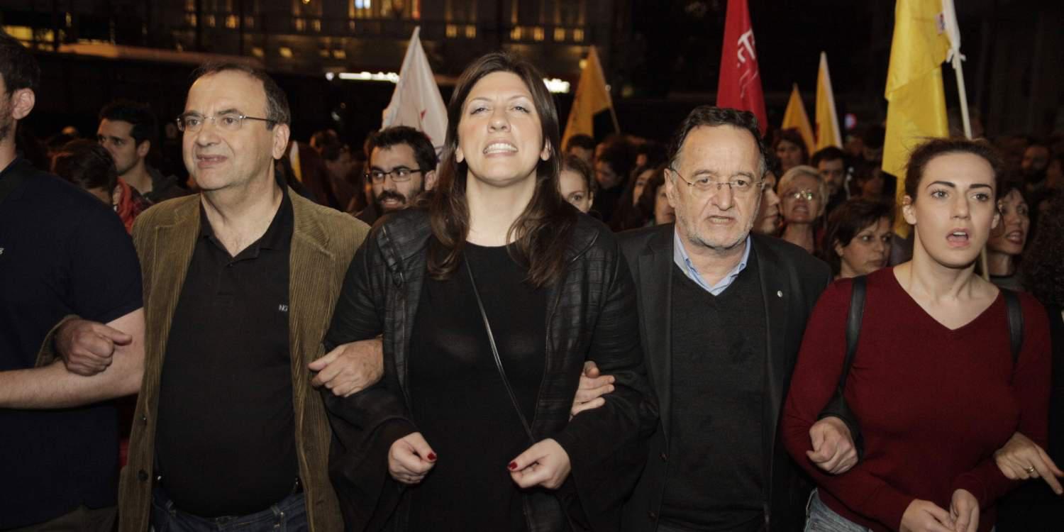 Συζητά με την Κωνσταντοπούλου για εκλογική συνεργασία ο Λαφαζάνης