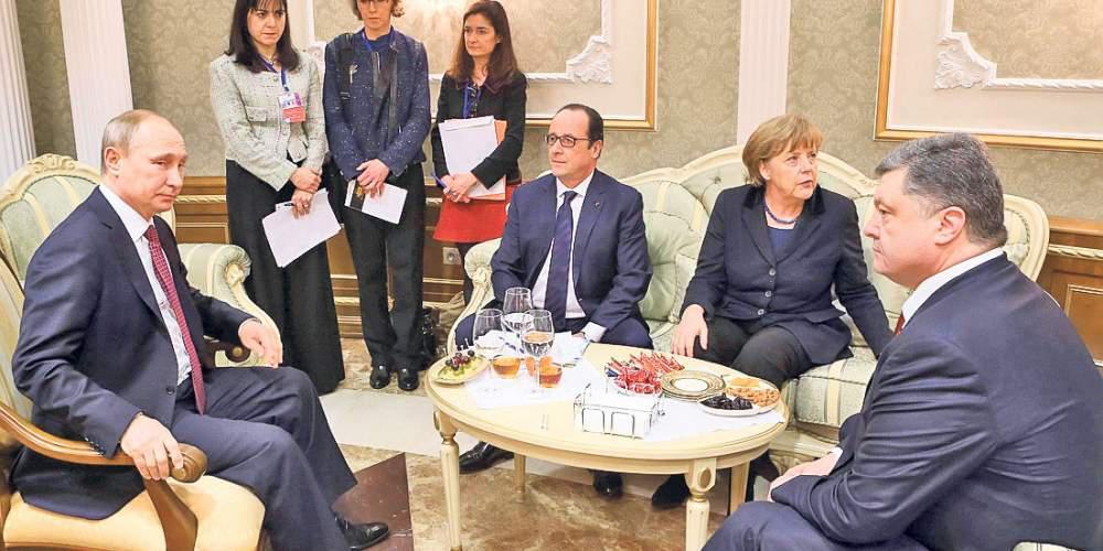 Τους Ολάντ, Πούτιν και Ποροσένκο υποδέχεται την Τετάρτη στo Βερολίνο η Μέρκελ