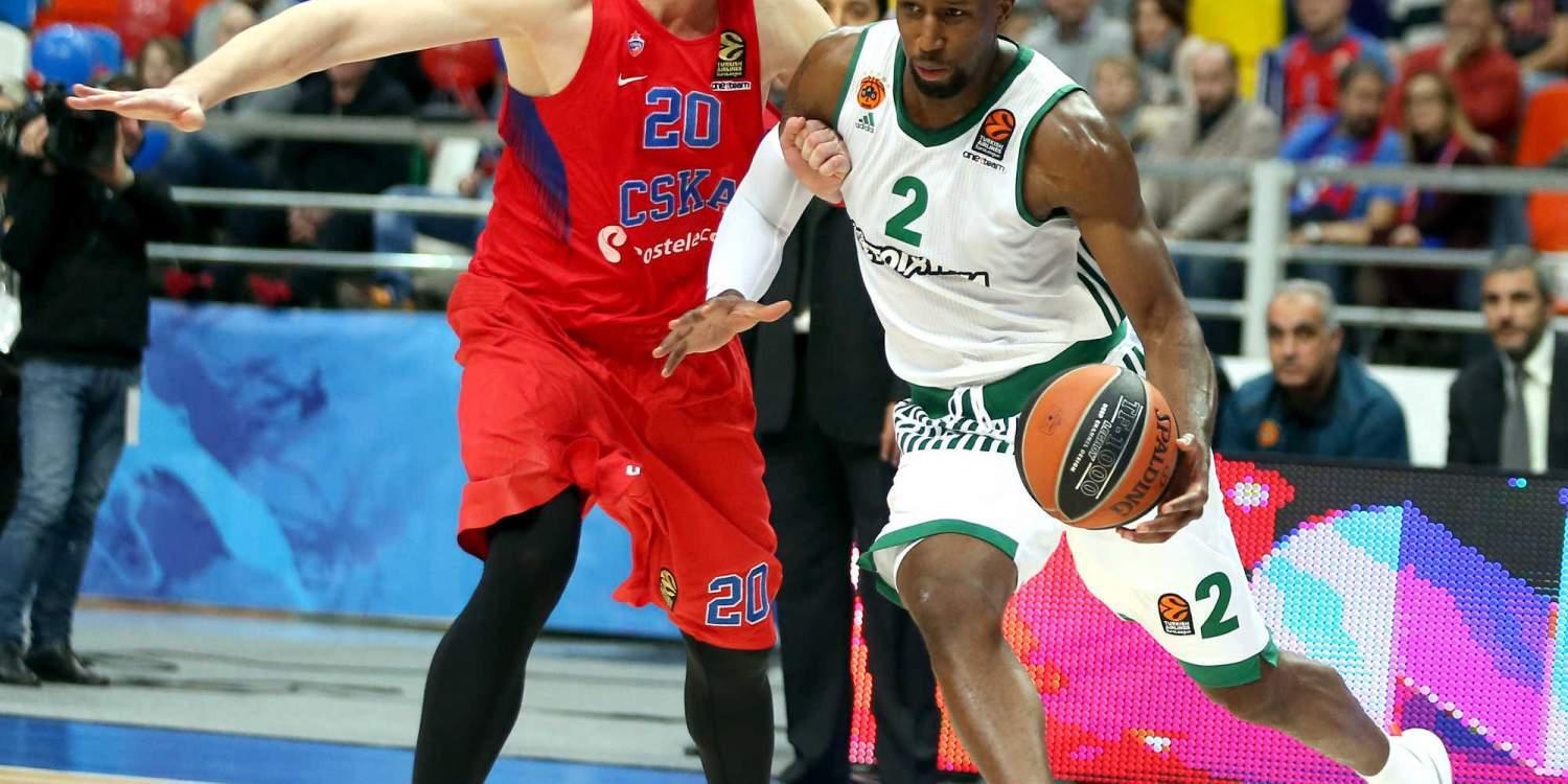Πάλεψε ο Παναθηναϊκός, ηττήθηκε με 81-77 από την ΤΣΣΚΑ